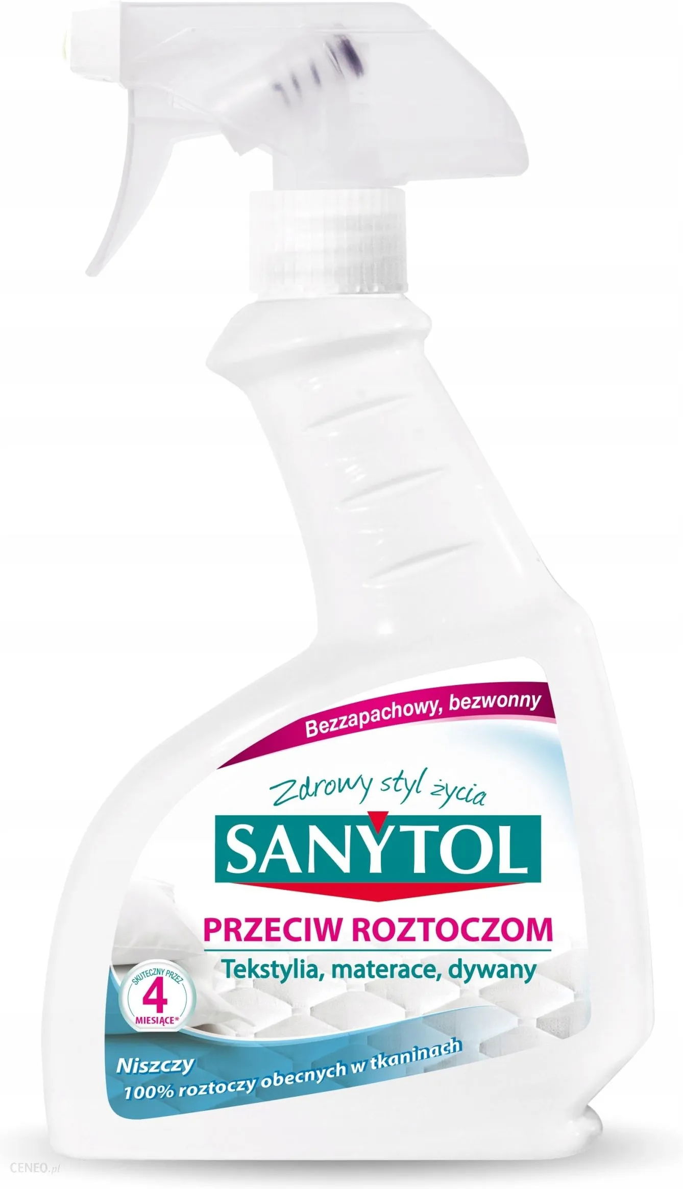 Sanytol sprej proti roztočom 300 ml – ničí 100 % roztočov