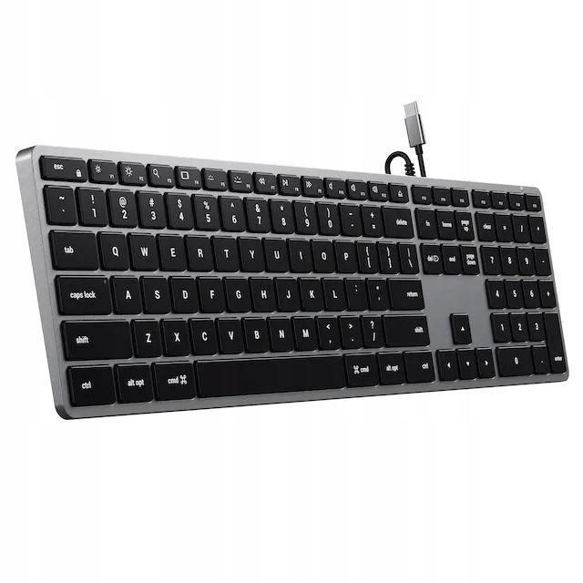 Satechi Slim W3 klávesnica s číselným čipom Usb-c pre MacBook iMac iPad