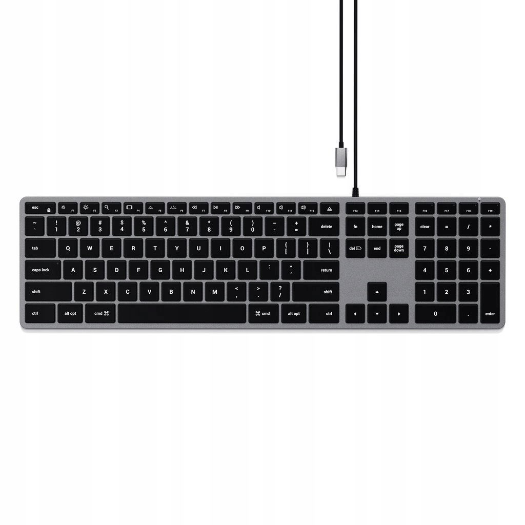 Satechi Slim W3 Podsvietená klávesnica pre Mac Os