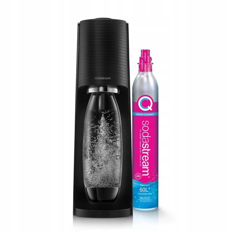 Saturátor perlivej vody Sodastream Terra čierny