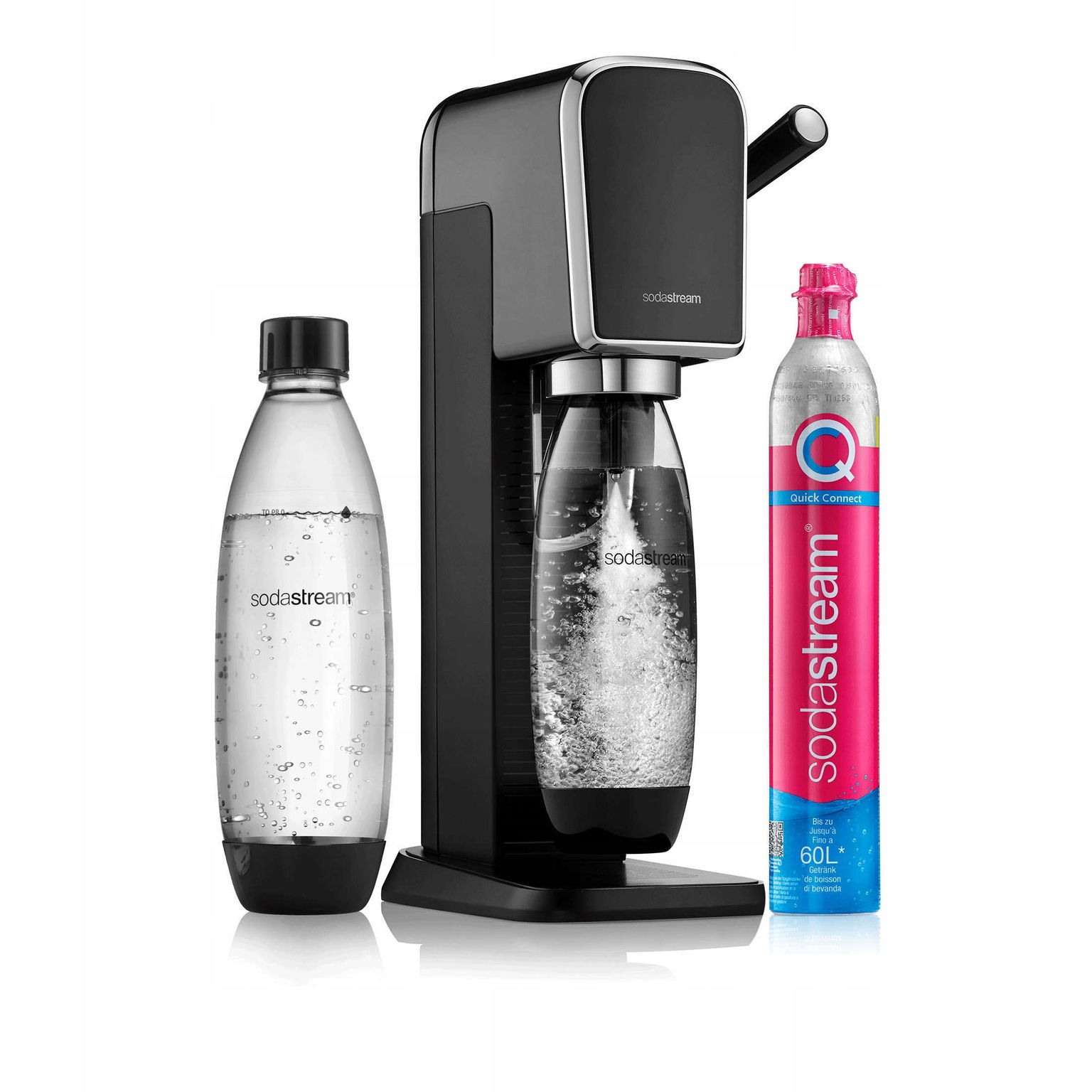 Saturátor vody SodaStream Art čierny
