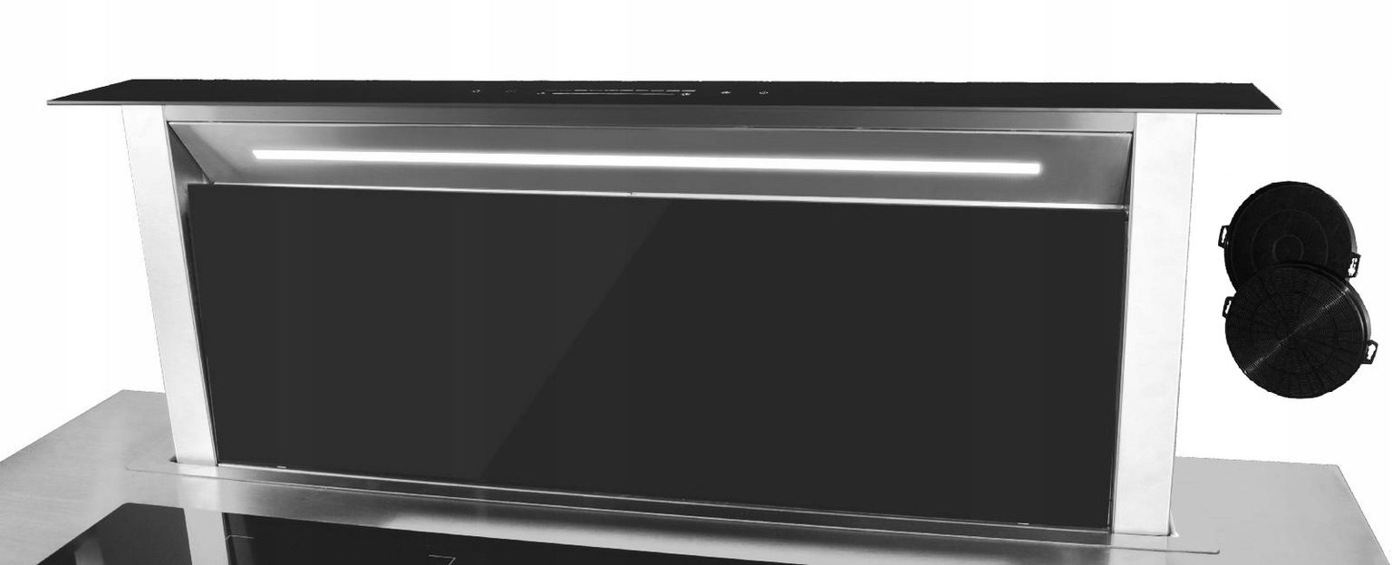 Schild Kuchynský digestor downdraft s výsuvnou doskou 90 cm 900 Silný down draft