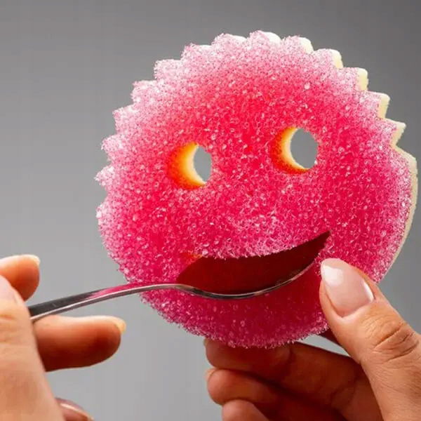 Scrub Mommy Sponge Pink Single Pack Pink Original