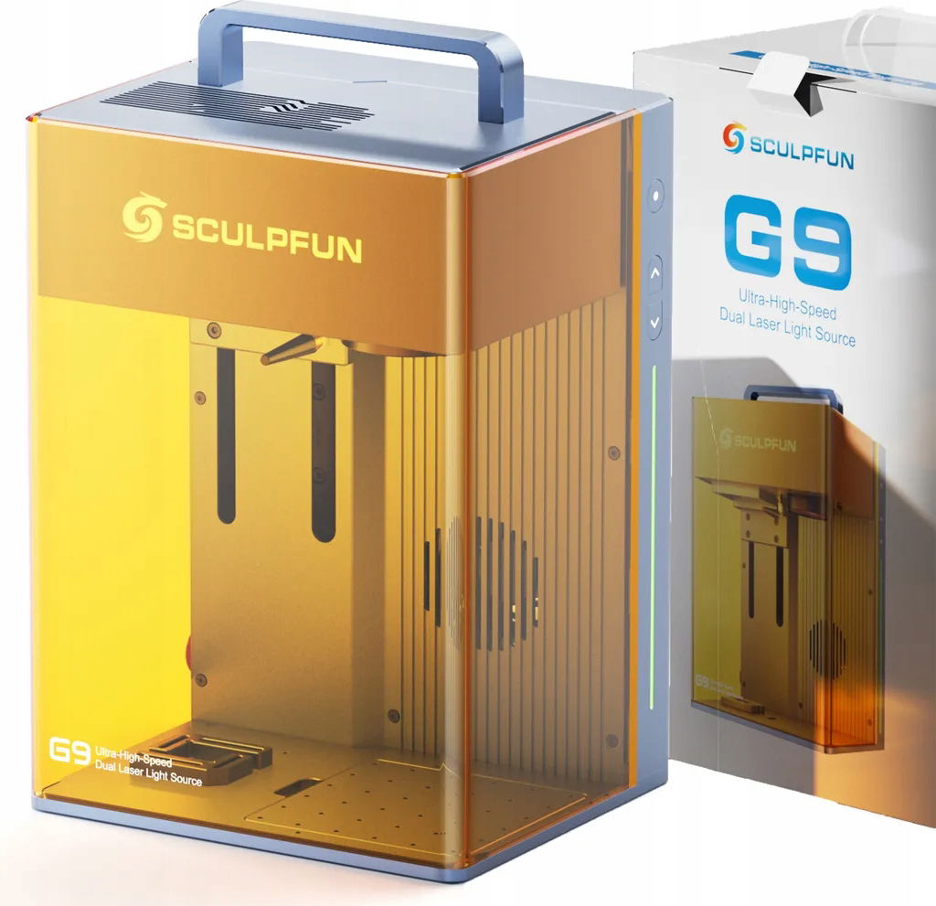 Sculpfun G9 Dvojitý laserový značkovací stroj