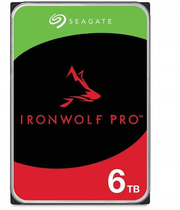Seagate Disk IronWolfPro 6TB 3.5'' 256MB ST6000NT001