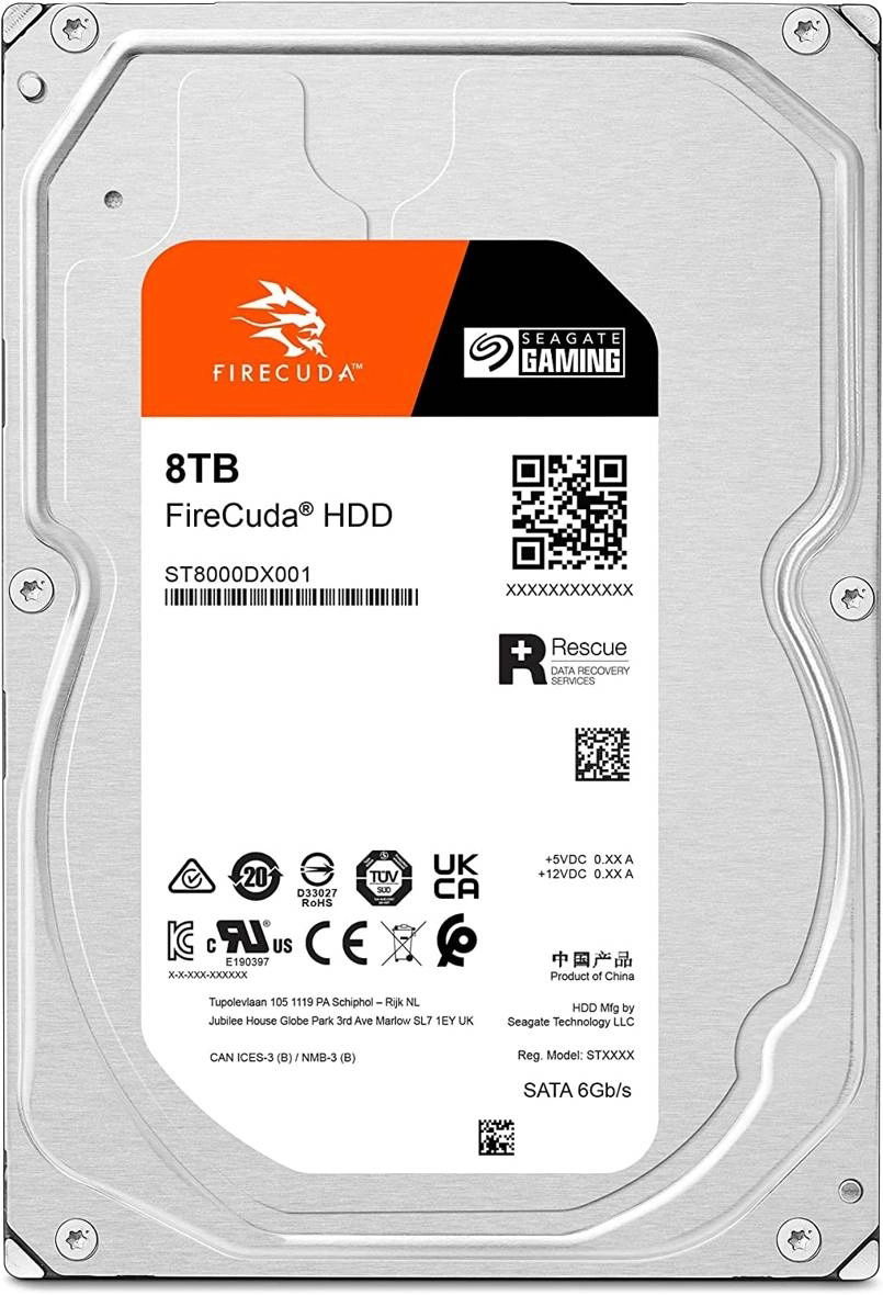 Seagate Firecuda ST8000DX001 8TB 7200RPM 3.5 Hdd