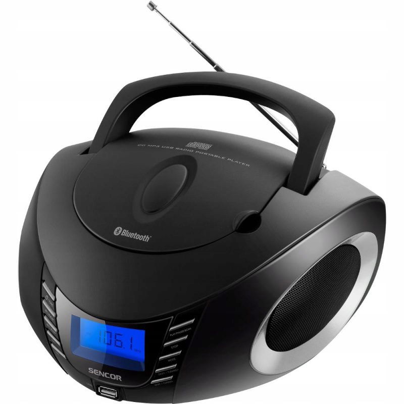 Sencor Spt 3600 Bs rádio CD, Bt, Usb, Aux