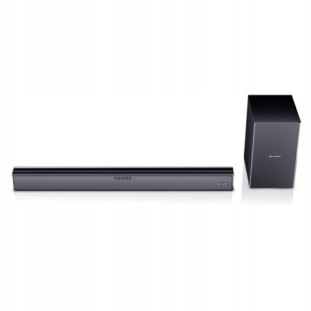 Sharp HT-SBW182 2.1 Slim Soundbar Čierny Nie Aux in Bluetooth H