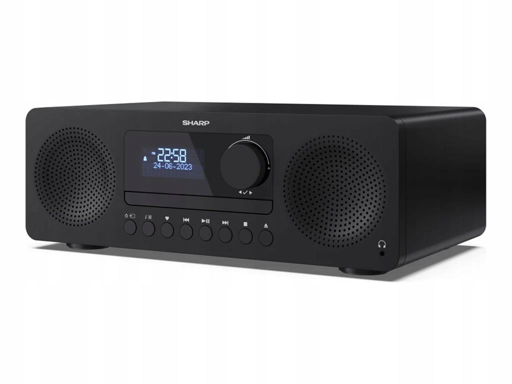 Sharp XL-B720D(BK) Tokyo All-in-one Hi-Fi System, Black Sharp