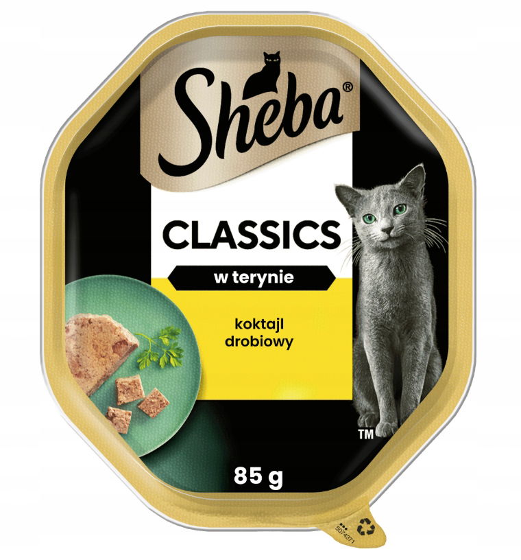 Sheba Classics Paštéta pre mačky s hydinovým kokteilom 85 g