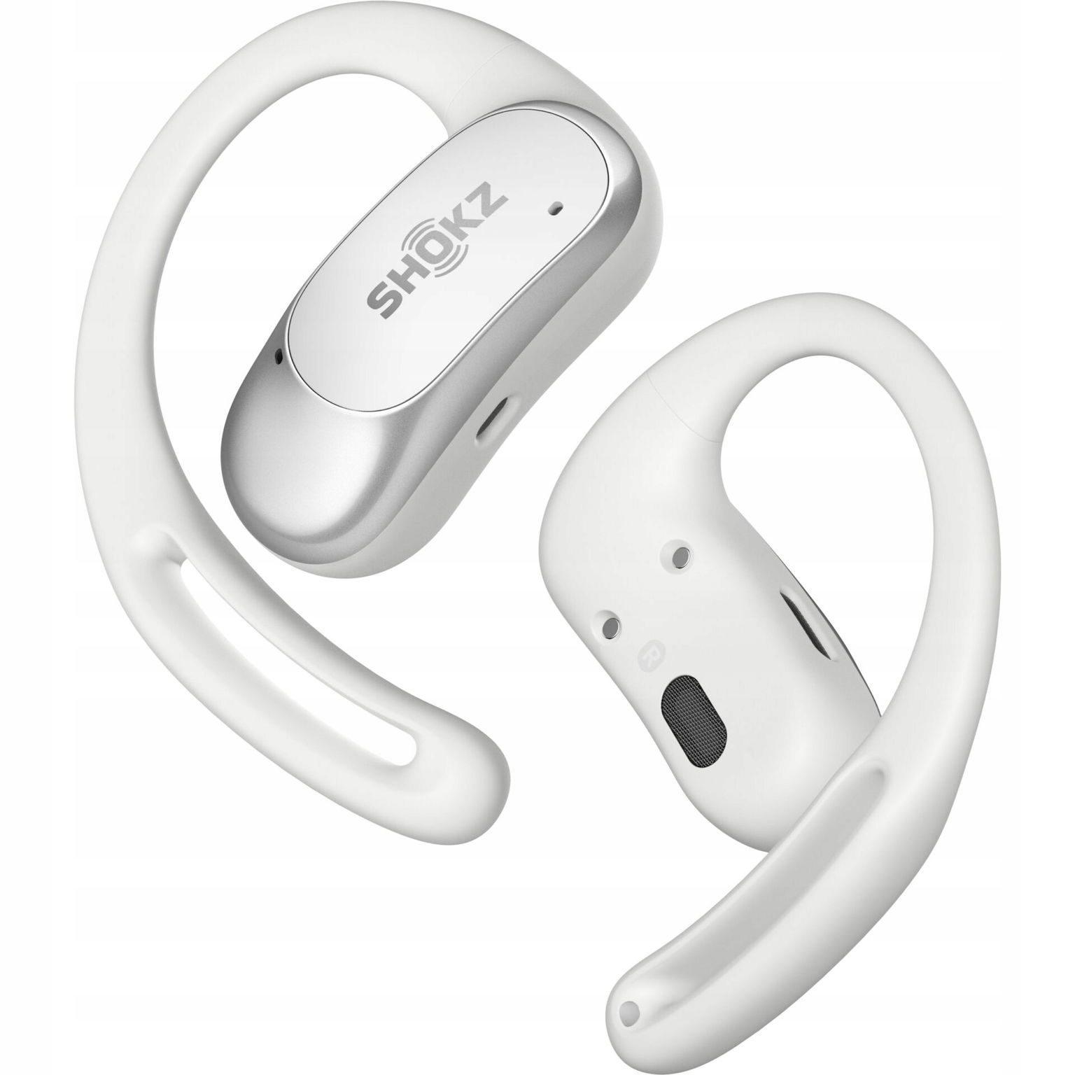 Shokz OpenFit Air Sluchátka Biele