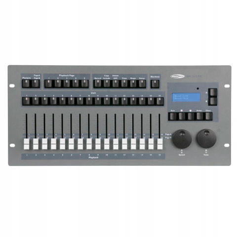 Showtec SM-16/2 Fx – ovládač DMX