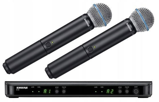 Shure BLX288E/B58 – bezdrôtový ručný systém