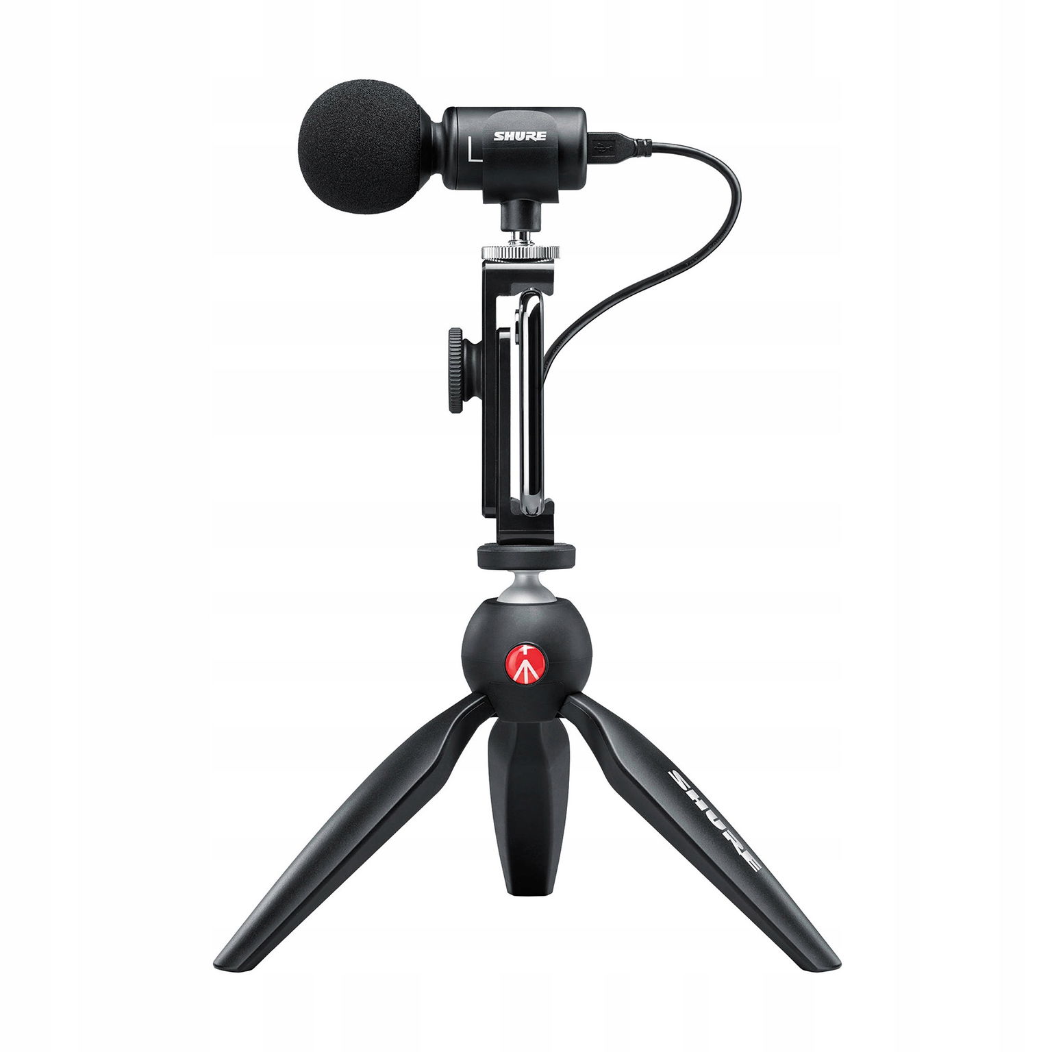 Shure MV88+ Video Kit digitálny, stereo mikrofón