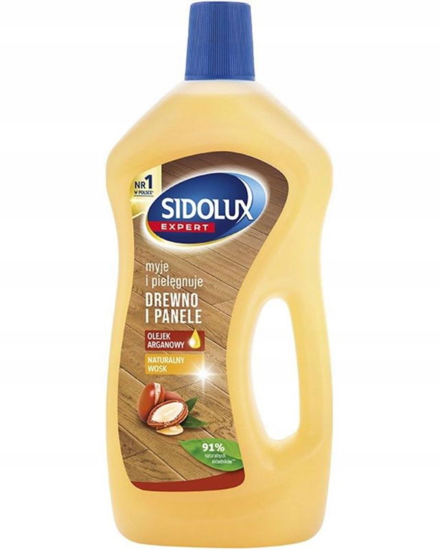 Sidolux Čistiaci Prostriedok Na Umývanie Dreva A Panelov 750 ML Na Čistenie Podláh