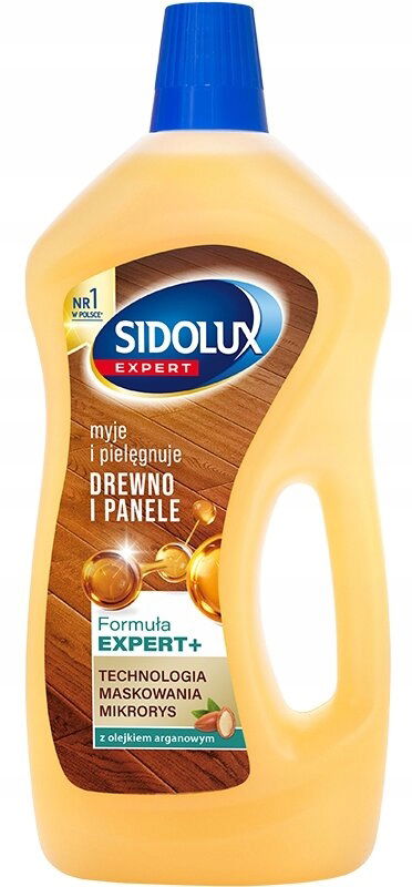 Sidolux Expert Tekutý prostriedok na umývanie dreva a panelov s arganovým olejom 750 ml
