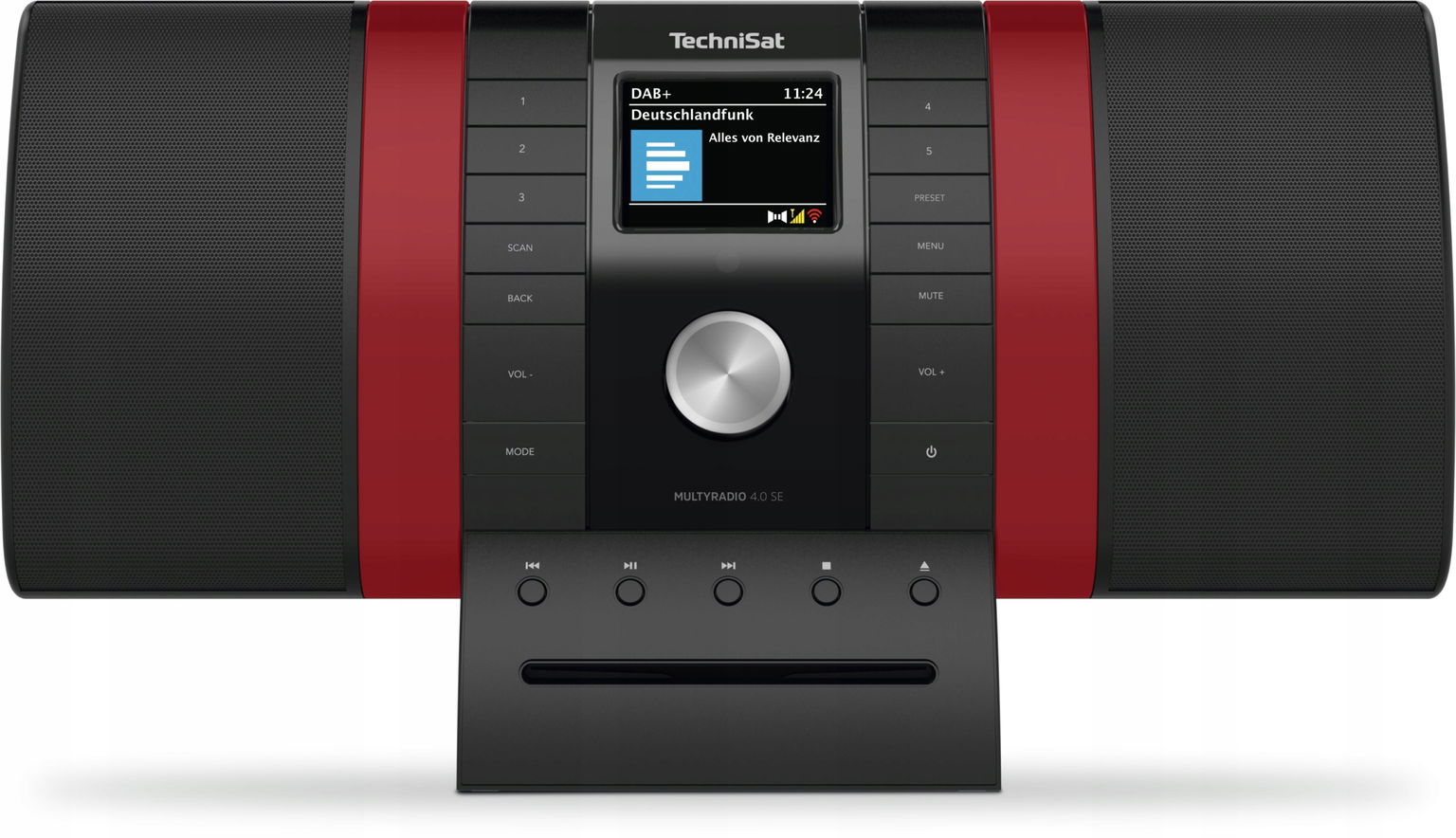 Sieťové rádio Dab+, Fm, internetové TechniSat Multyradio 4.0 Se,