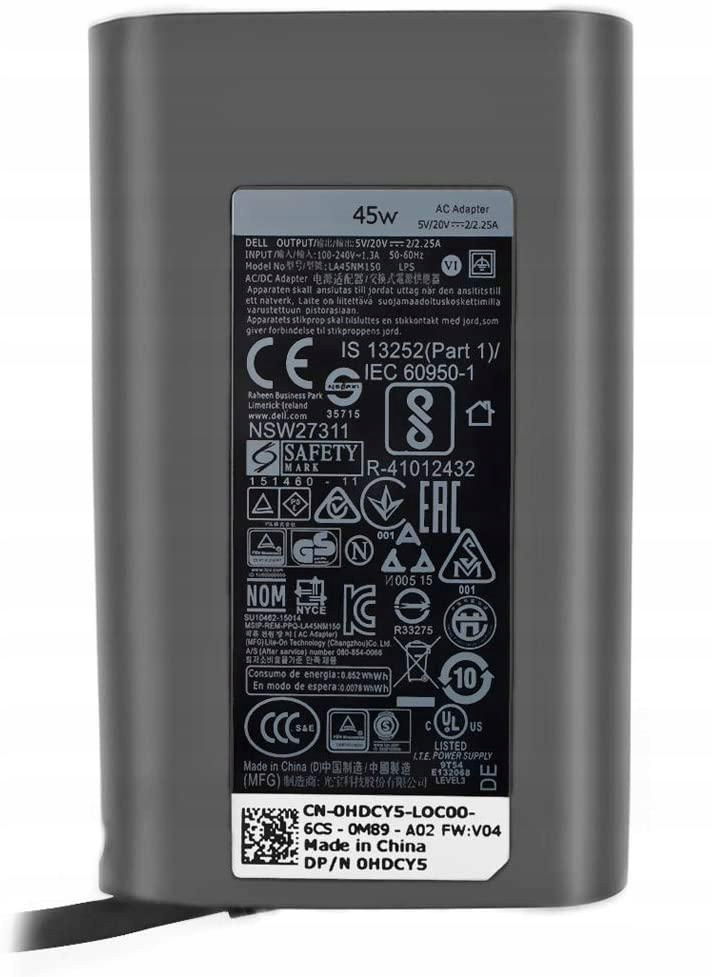Sieťový adaptér Dell, 45 W, 19,5 V, 3