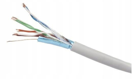 Sieťový kábel Gembird FPC-5004E-SO (f/ftp; 305 m; kat. 5e; šedá farba)