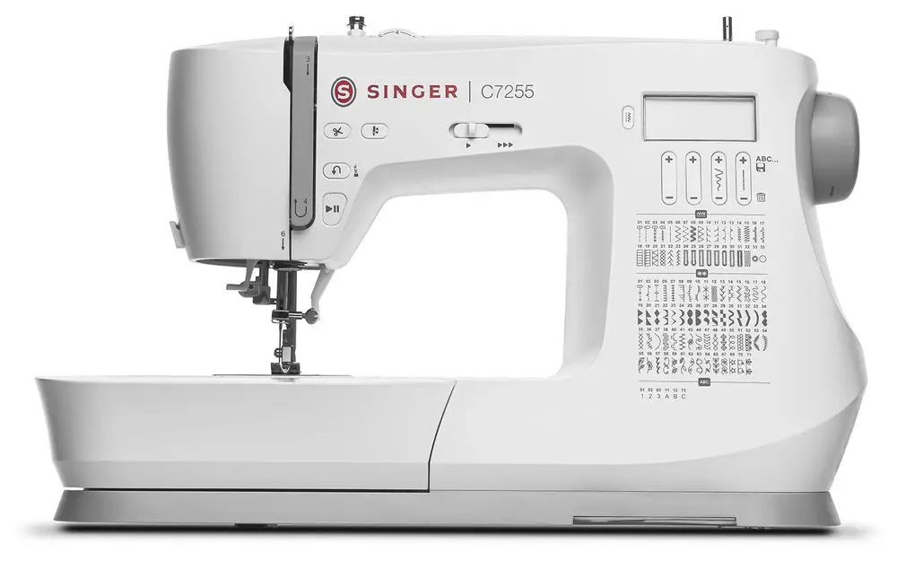 Šijací stroj Singer C7255 XL stôl