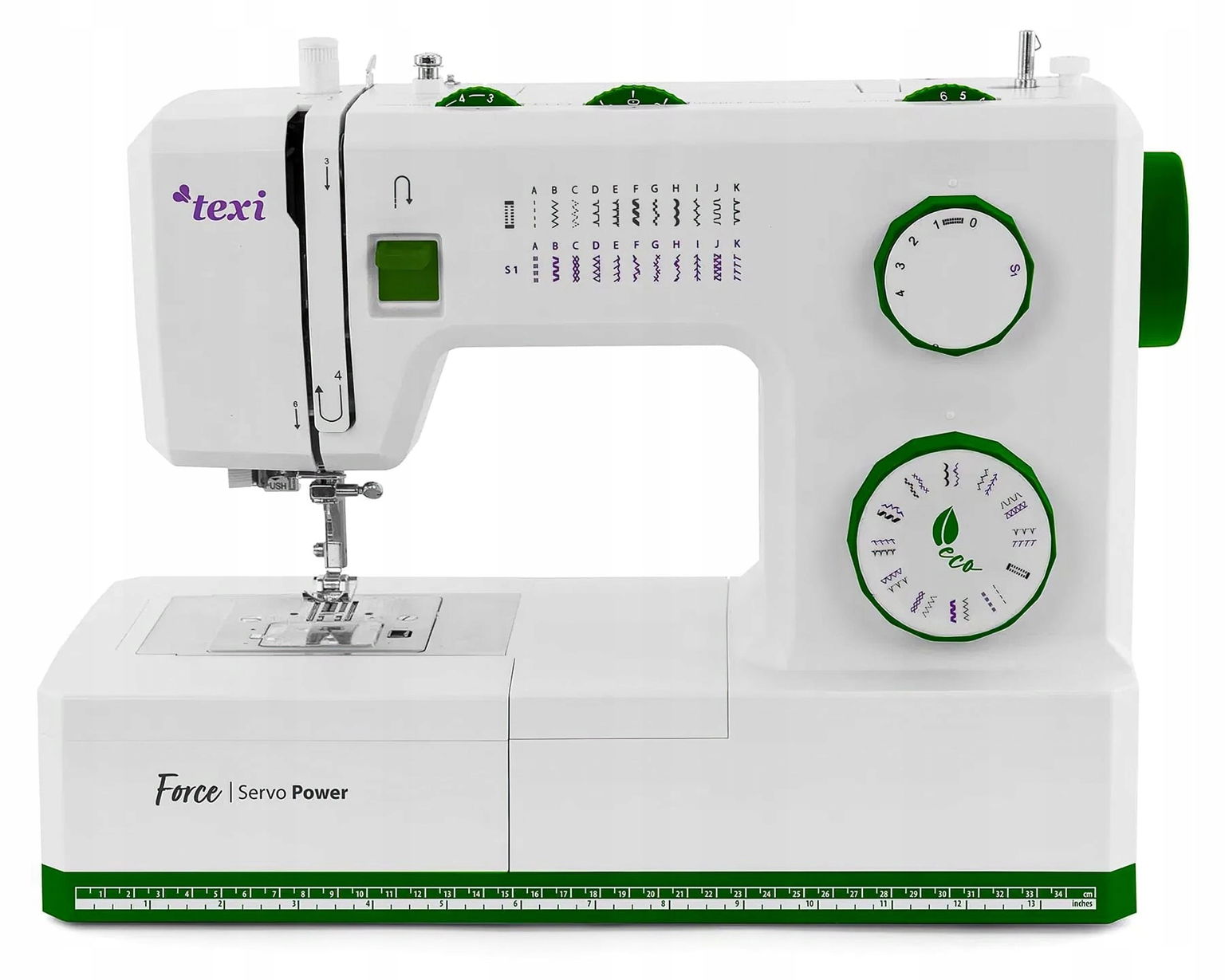 Šijací stroj Texi Force mechanický, 23 programov, Ac servomotor 100 W, Led