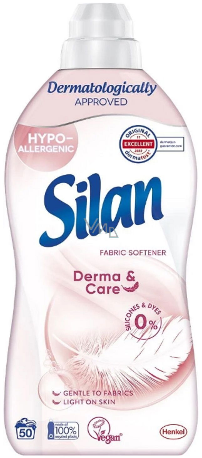 Silan aviváž Sensitive Derma & Care 50 praní, 1100 ml