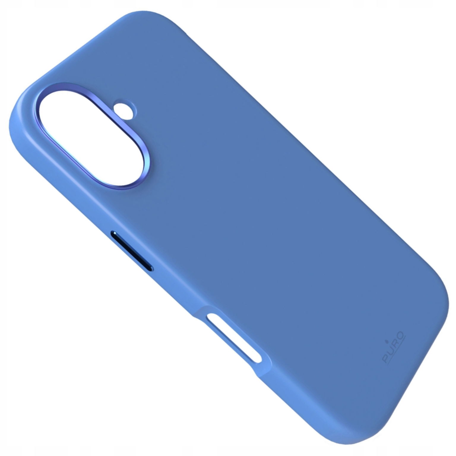 Silikónové puzdro Puro Icon Mag Pro MagSafe pre iPhone 16 modré