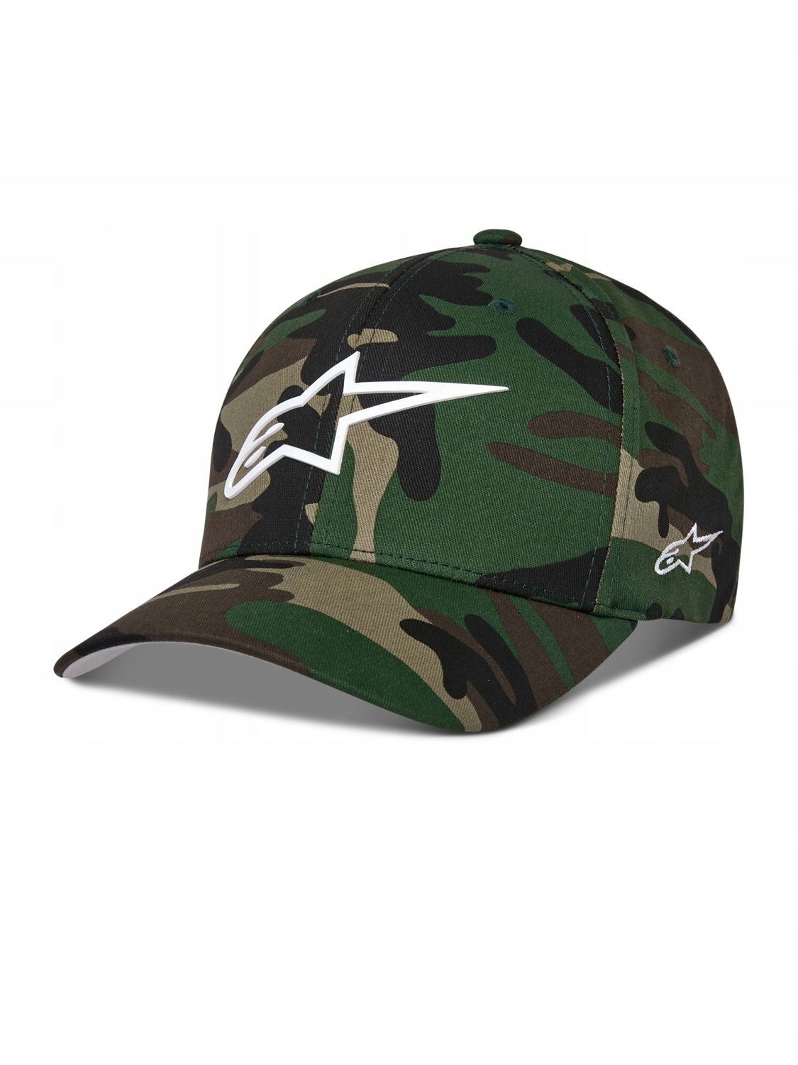šiltovka Ageless Multi, Alpinestars (zelená camo, veľ. S/m)