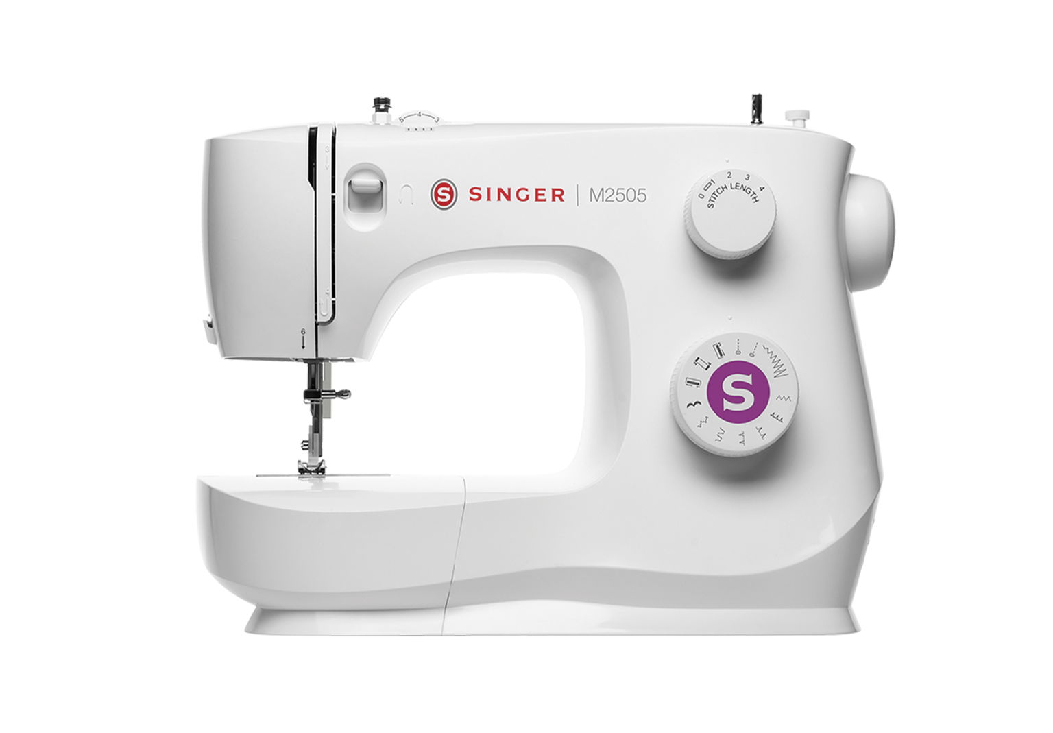 Singer Šijací stroj M2505 Počet stehov 10 Biely Singer