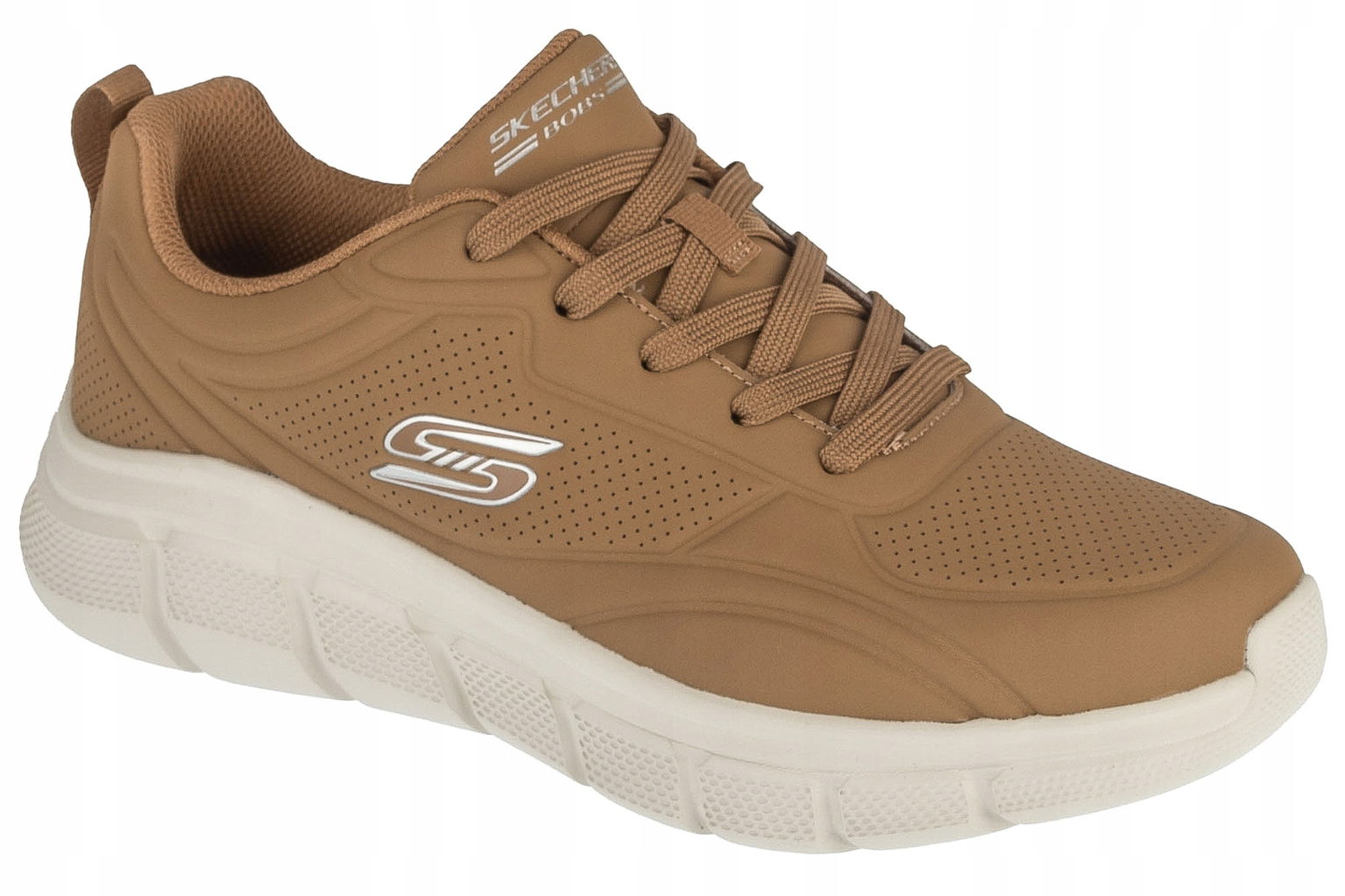 Skechers Bobs B Flex Arctic Edge [43] Topánky Pánske tenisky Hnedá