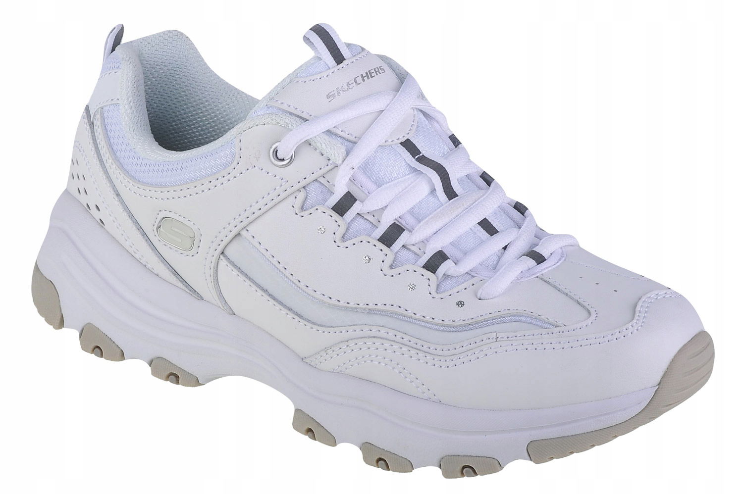 Skechers Iconic-unabashed [39] Topánky Tenisky Dámske Kožené Biele