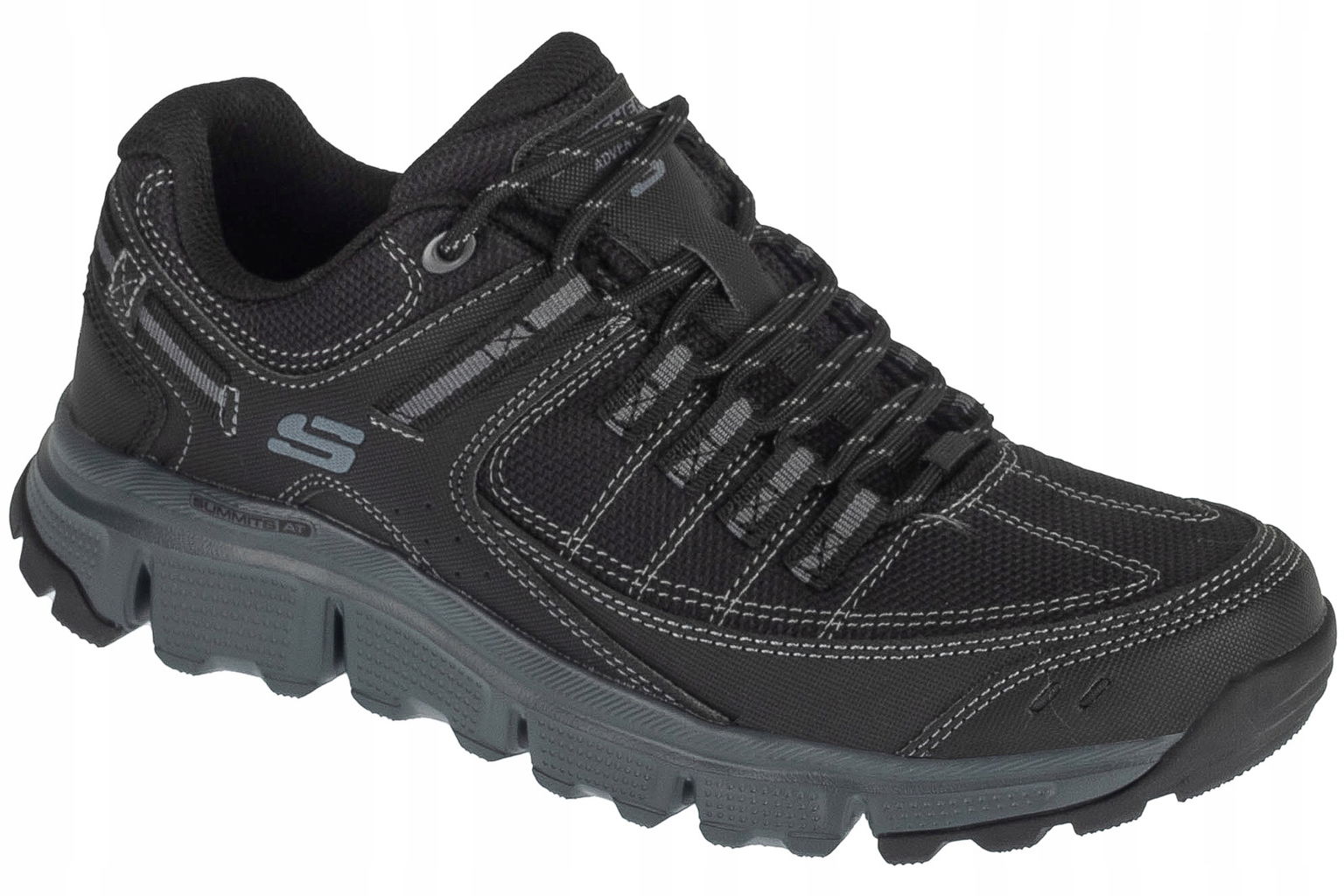 Skechers Summits At- Upper Draft [44] Topánky Pánske tenisky Čierna