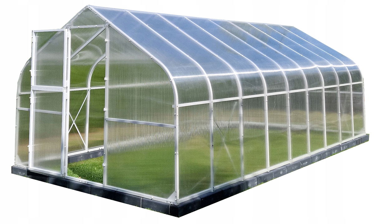 Skleník Polykarbonátový Tunel 12M2 300X400 Ptf Poľsko Bíla
