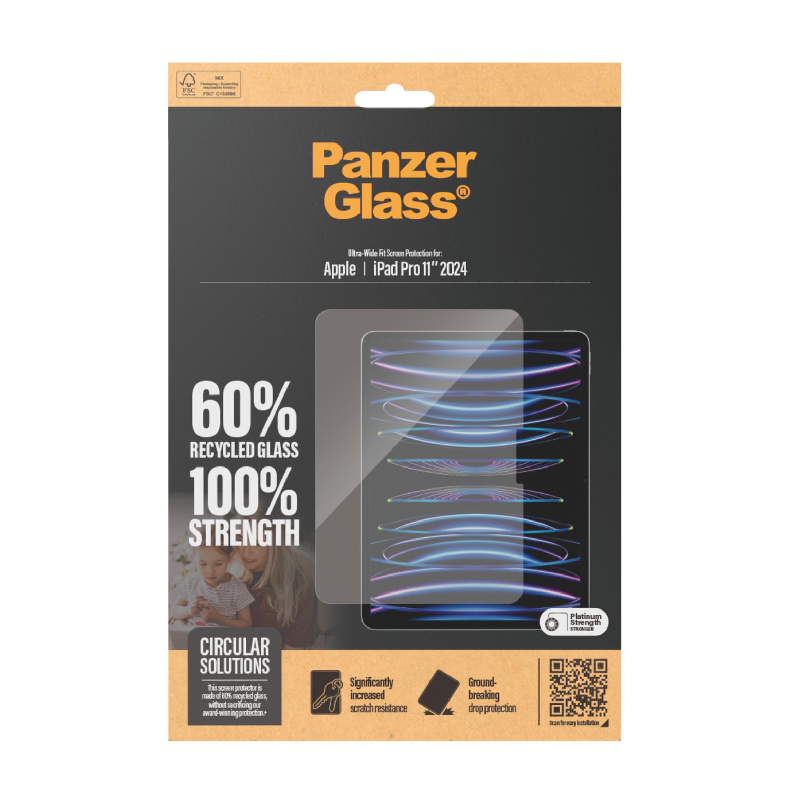Sklo PanzerGlass pre Apple iPad Pro 11" (2024)
