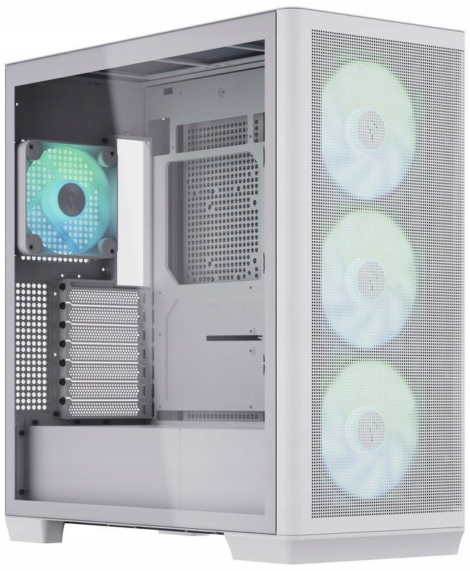Skriňa Aerocool Apnx C1 Argb Midi Tower biely