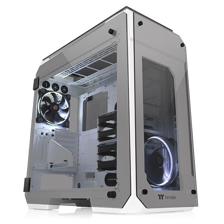 Skriňa Thermaltake View 71 Riing Full Tower biela