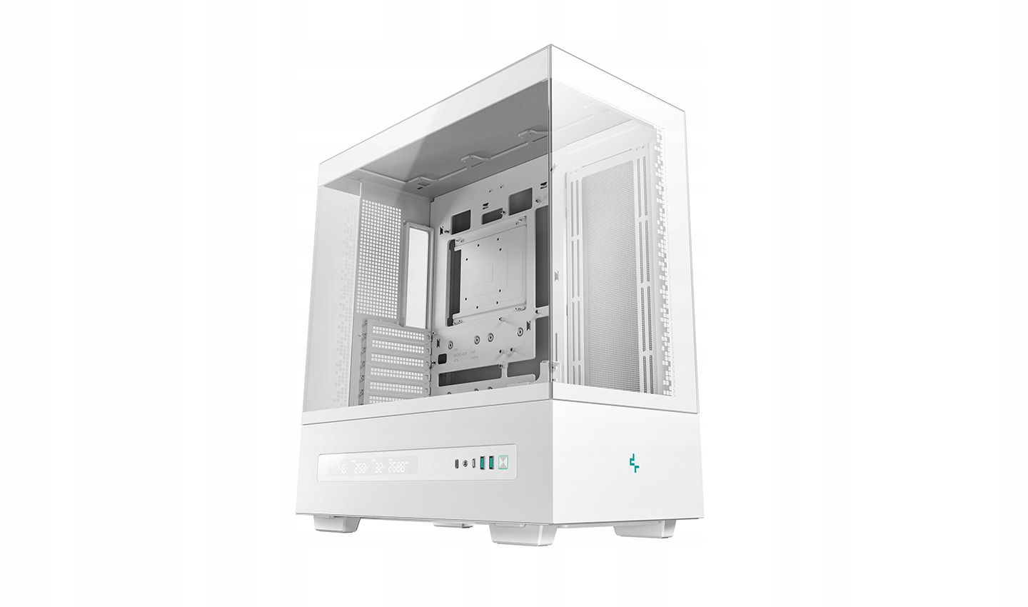 Skrinka Deepcool CH690 Digital Wh Biela Mid Tower, napájací zdroj v cene