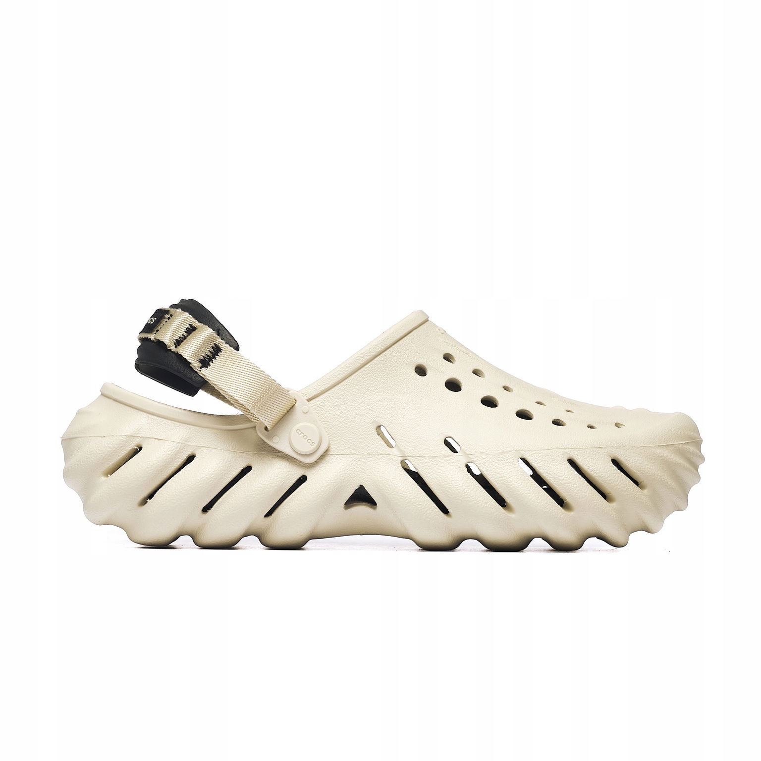 Šľapky Crocs X Echo Clog M9/W11 42,5 Bone/Black