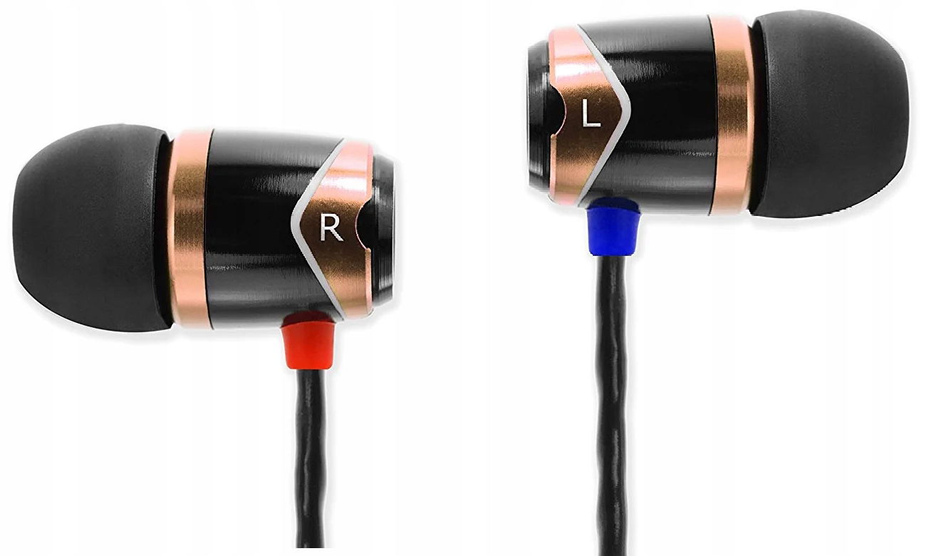 Slúchadlá SoundMagic E10 Black-Gold puzdro