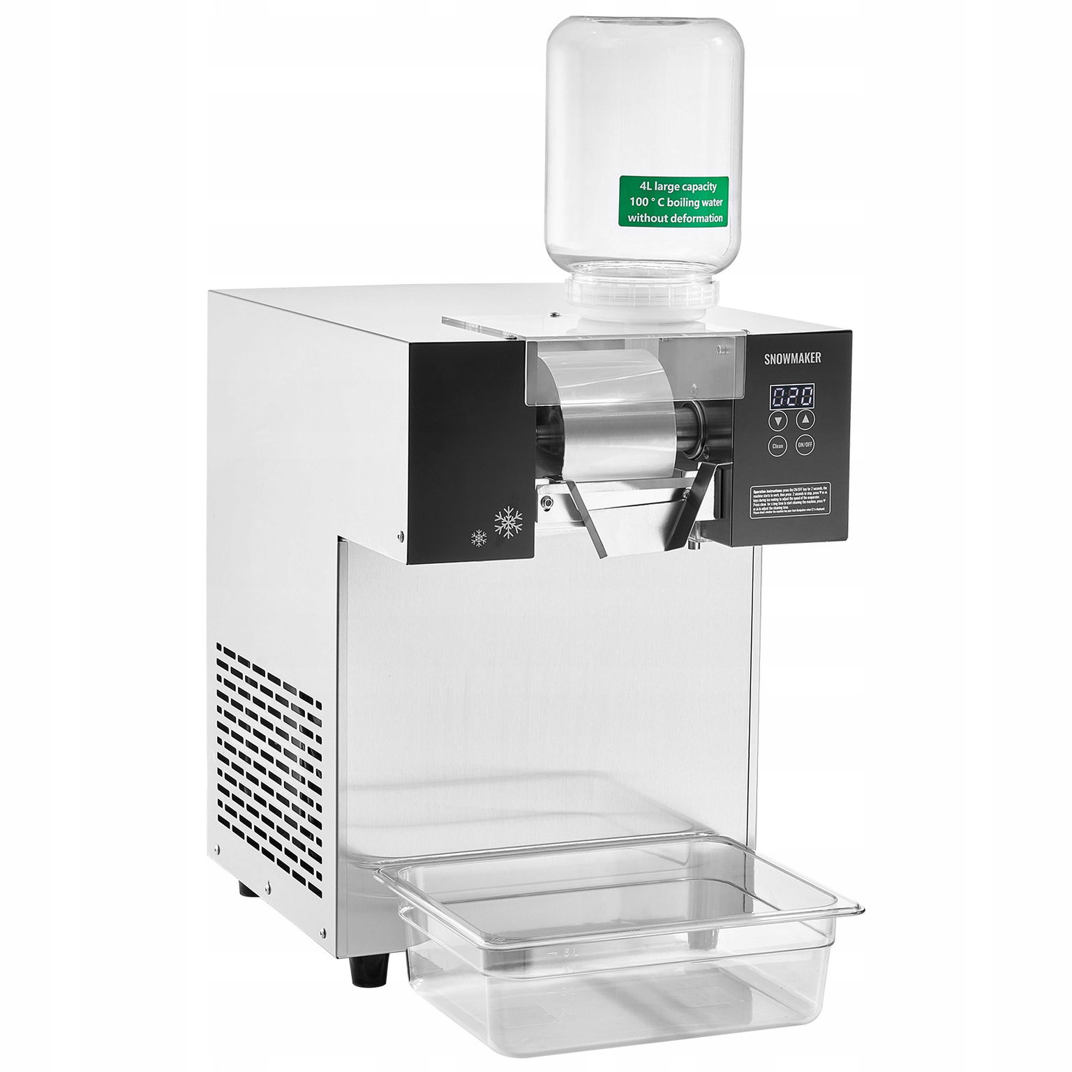 Slushy Maker 180KG/24H 700W S Inteligentný dotykový ovládací panel