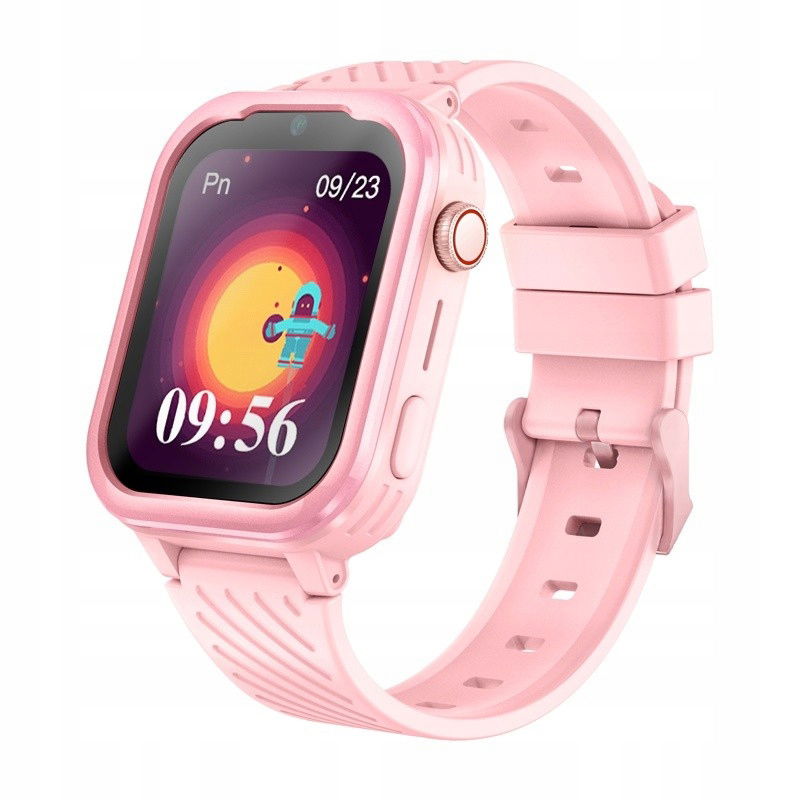 Smart hodinky Kids Essa 4G Ružová