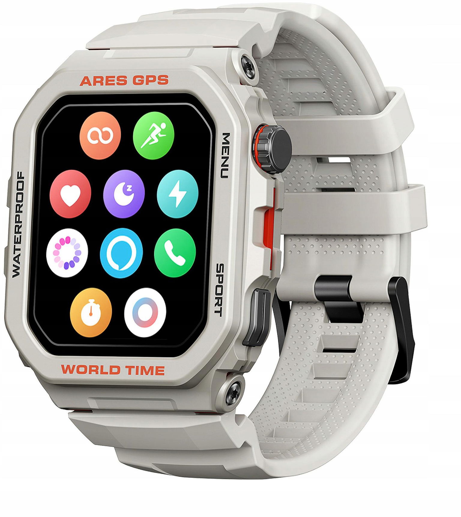 Smart hodinky Zeblaze Ares Gps biela