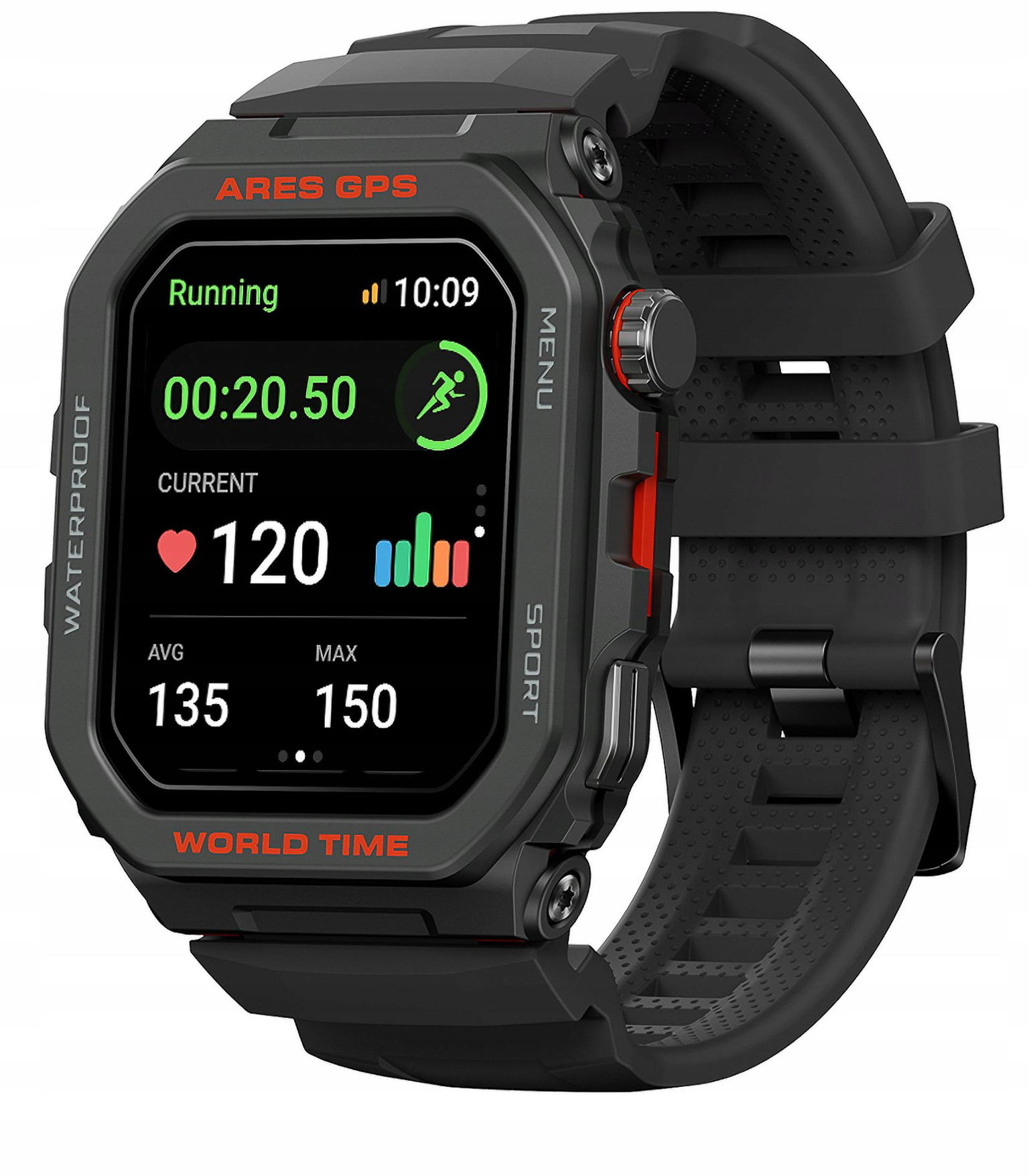 Smart hodinky Zeblaze Ares Gps čierne