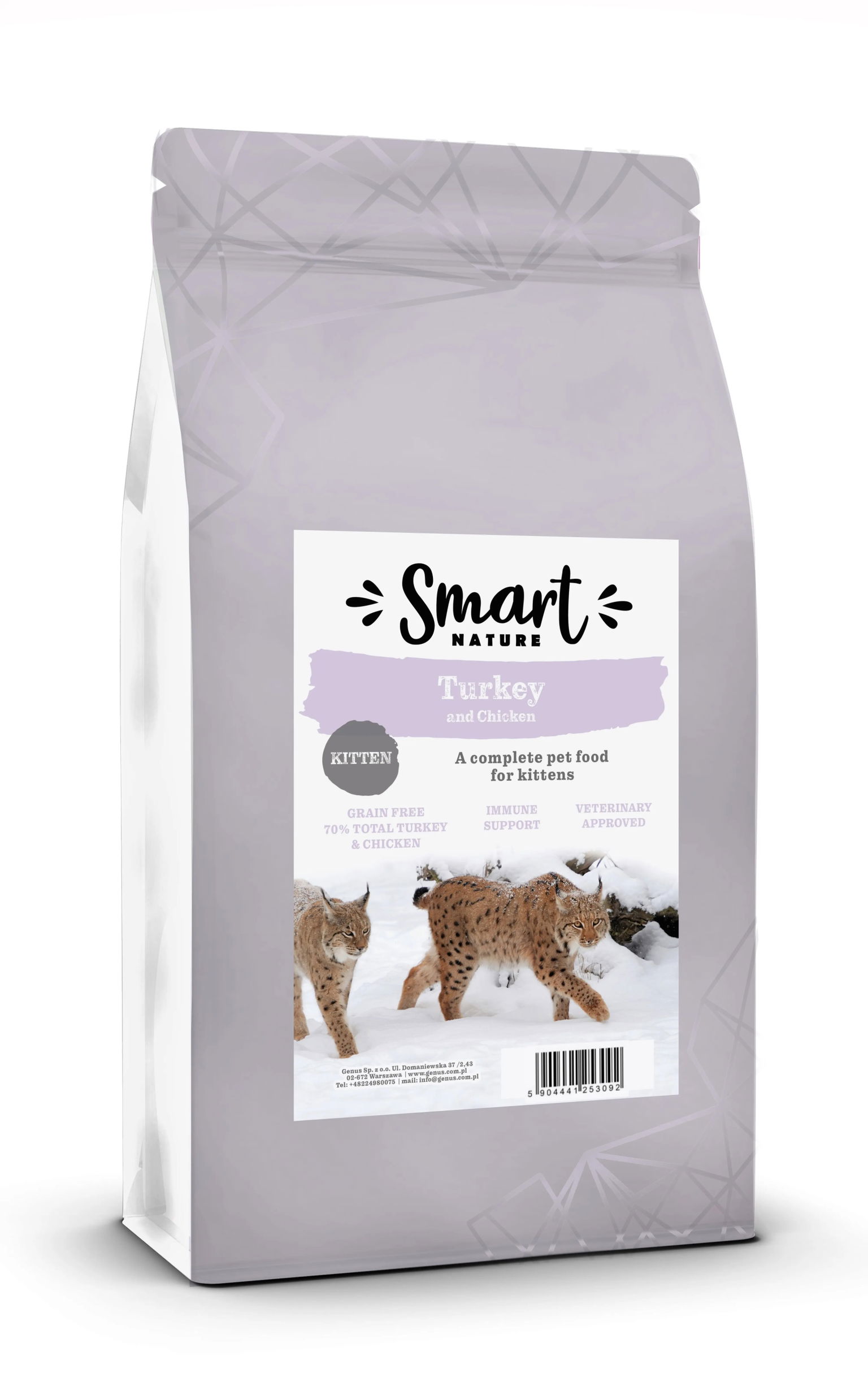 Smart Nature Kitten Healthy Start 70% Mäsa 300g Veterinárne schválené, krmivo