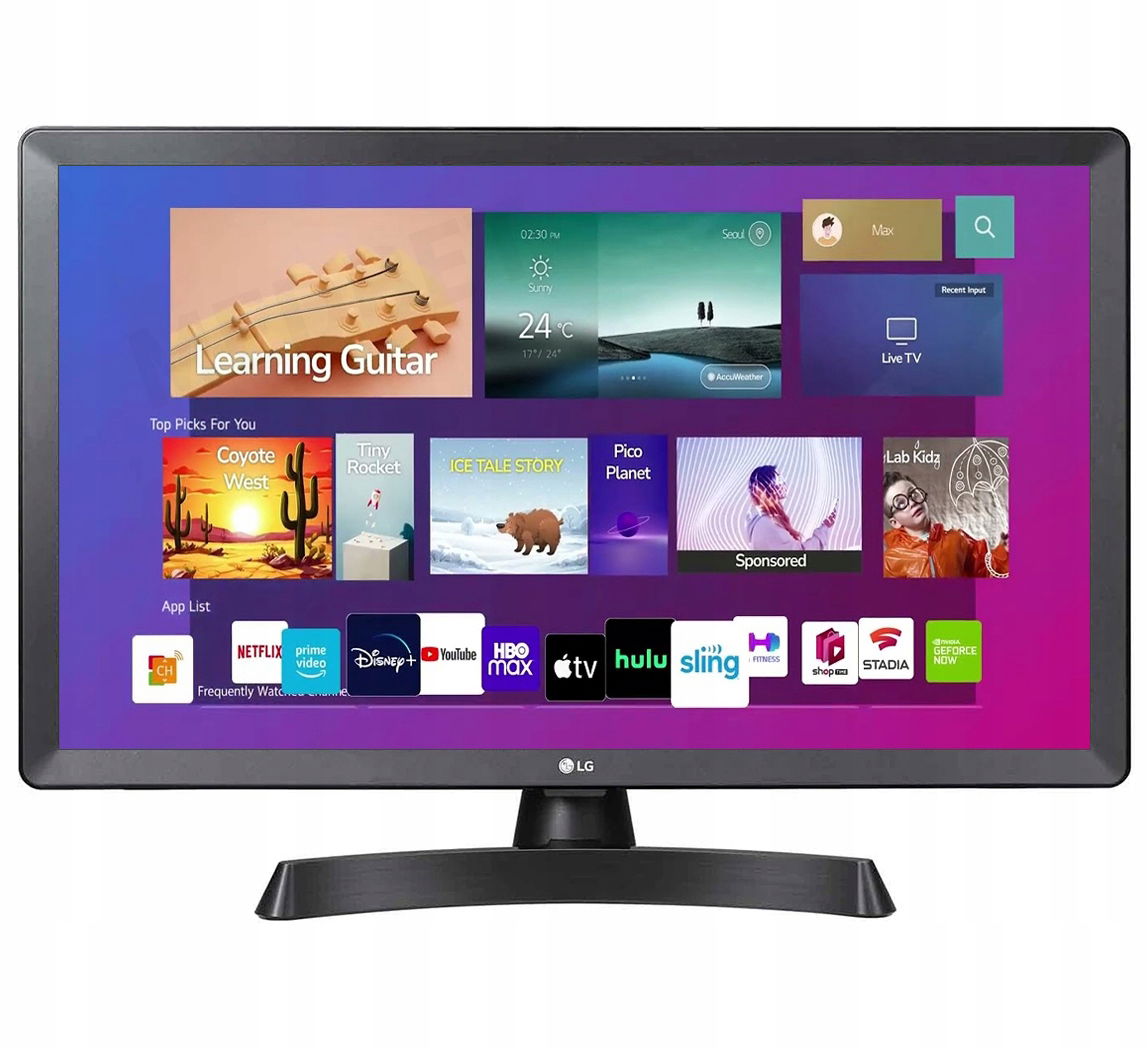 Smart Tv 24 Palcov Lg 24TQ510S Led WiFi Bt Usb 2HDMI