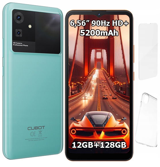 Smartfón Cubot Note 21 6,56" 12/128GB Lte Dual Sim ANDROID13
