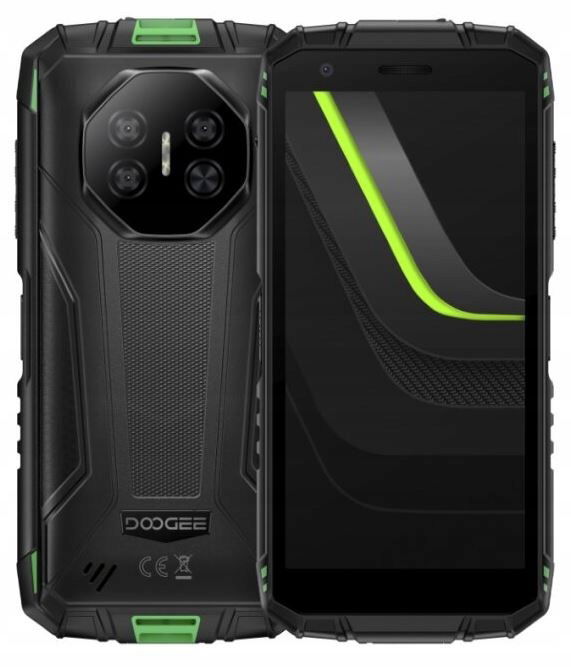 Smartfón Doogee Fire 3 12/64GB 5,5' 8350 mAh 4G(LTE) Android15 Zelený