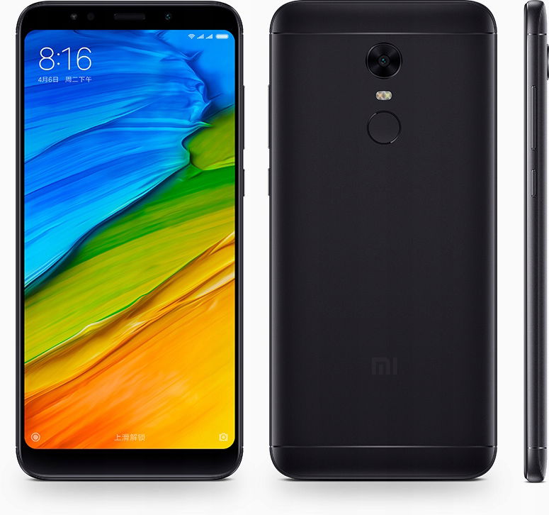 Smartfón Xiaomi Redmi 5 Plus 4 Gb 64 Gb čierny