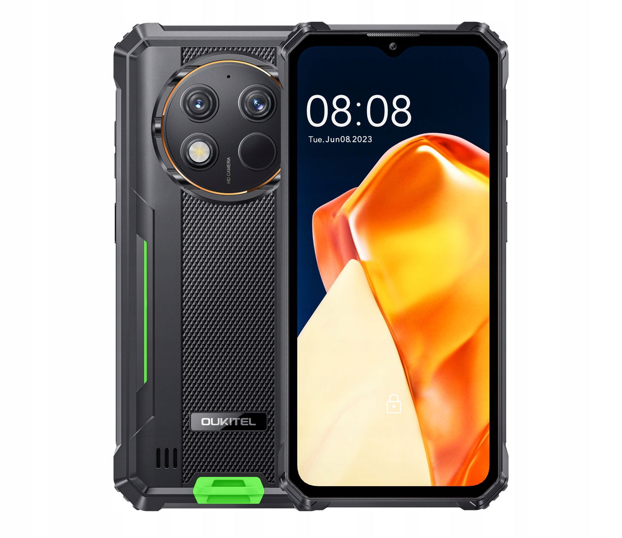 Smartphone Oukitel G1 6/256GB zelený 10600mAh