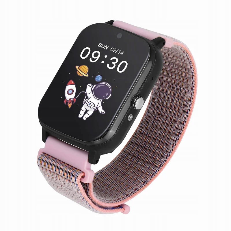 Smartwatch Garett Kids Tech 4G Ružový Velcro